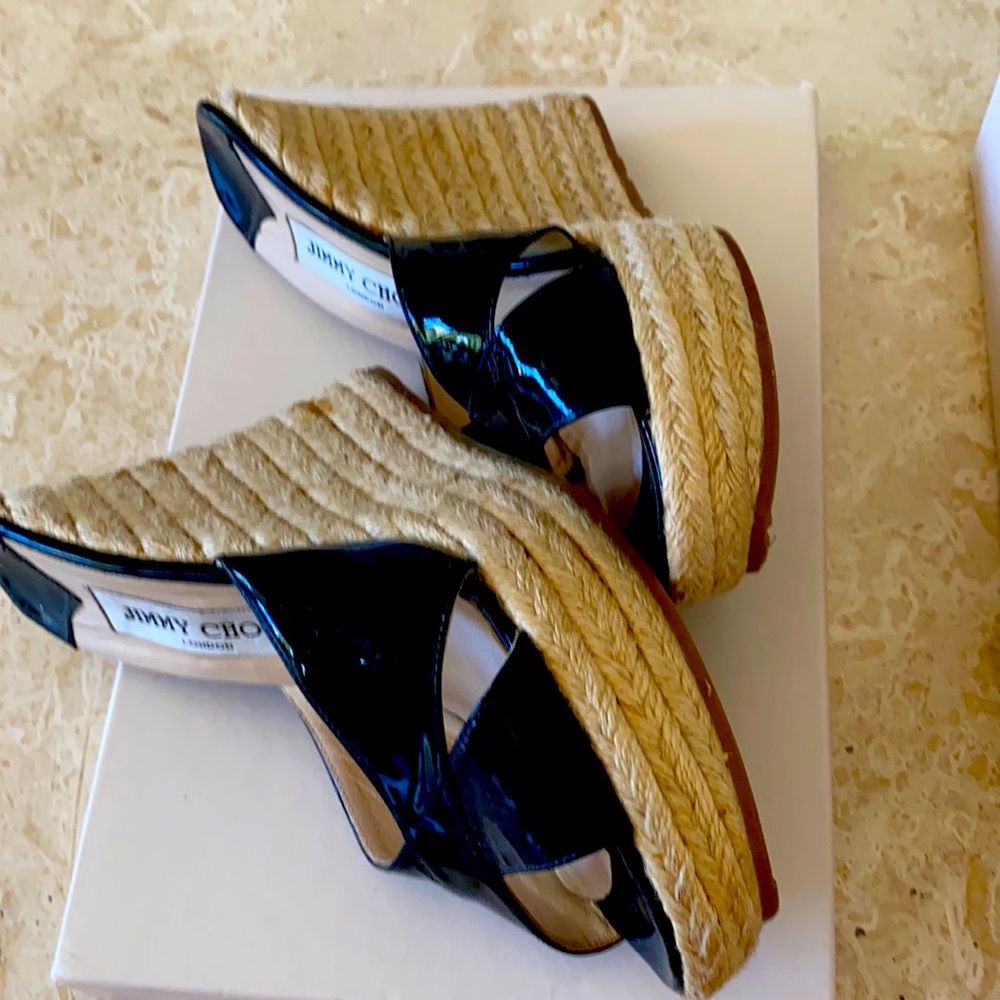 Jimmy Choo Wedge Slides